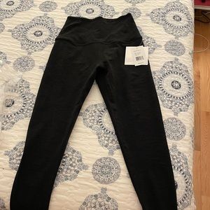 Spacedye Caught in the Midi High Wasted Legging - darkest night - size XS - NWT